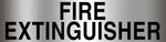 Fire Extinguisher Sign - Aluminium
