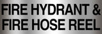 Fire Hydrant & Fire Hose Reel Sign - Aluminium