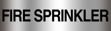 Fire Sprinkler Sign