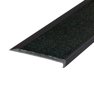 Non Slip Stair Nosing - Black (2 Part System)