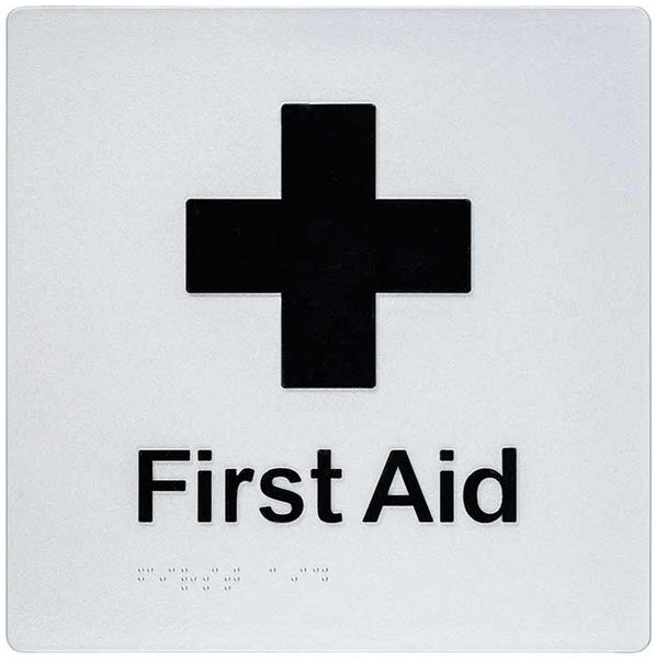 First Aid Sign - Plastic