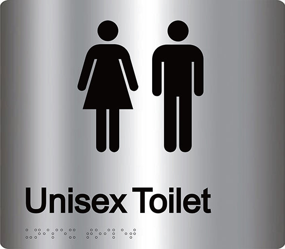 Unisex Toilet - Aluminium
