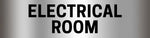 Electrical Room Sign - Aluminium