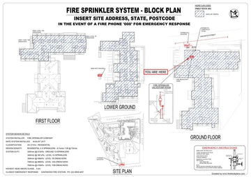Custom Sign - Block Plan