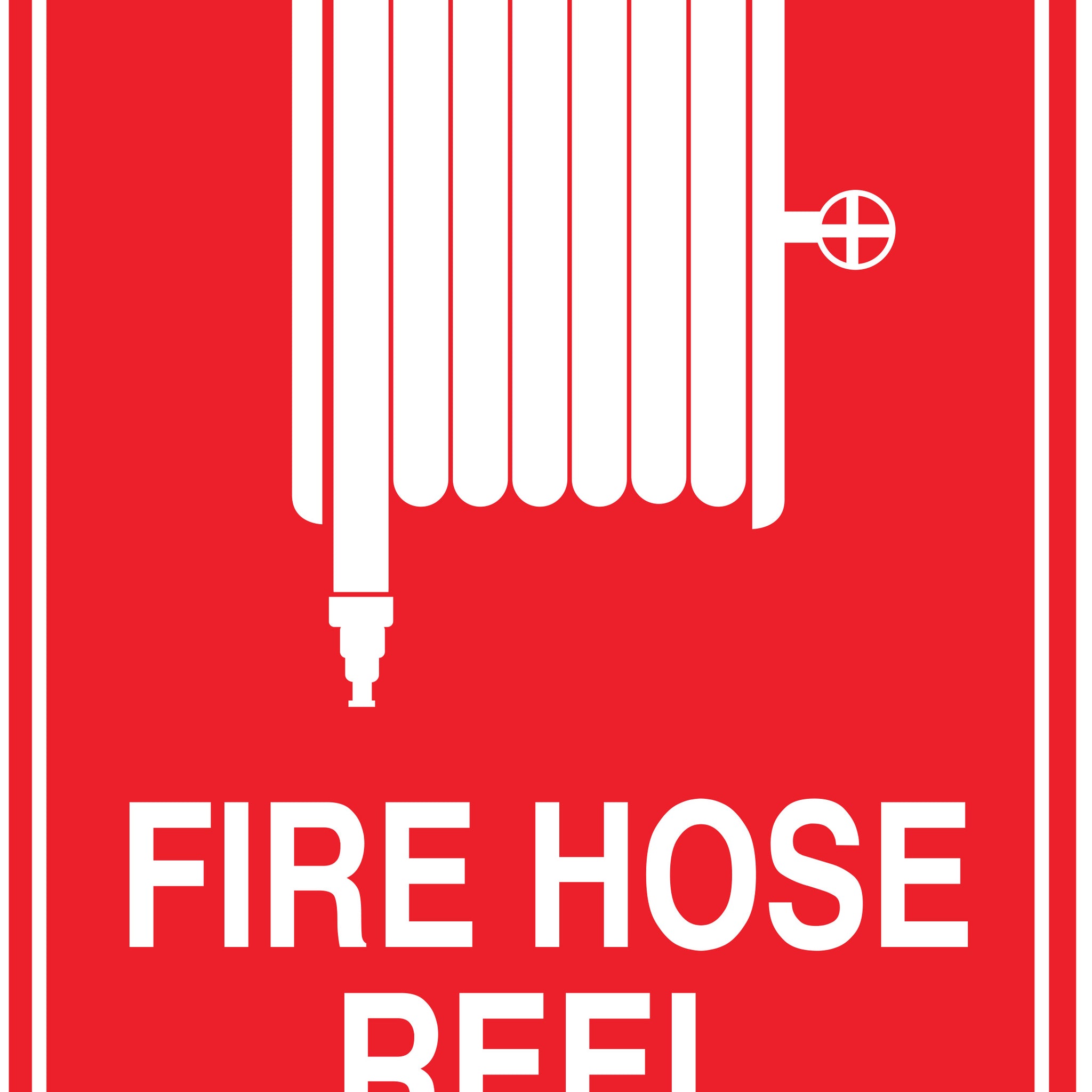 Fire Hose Reel Sign