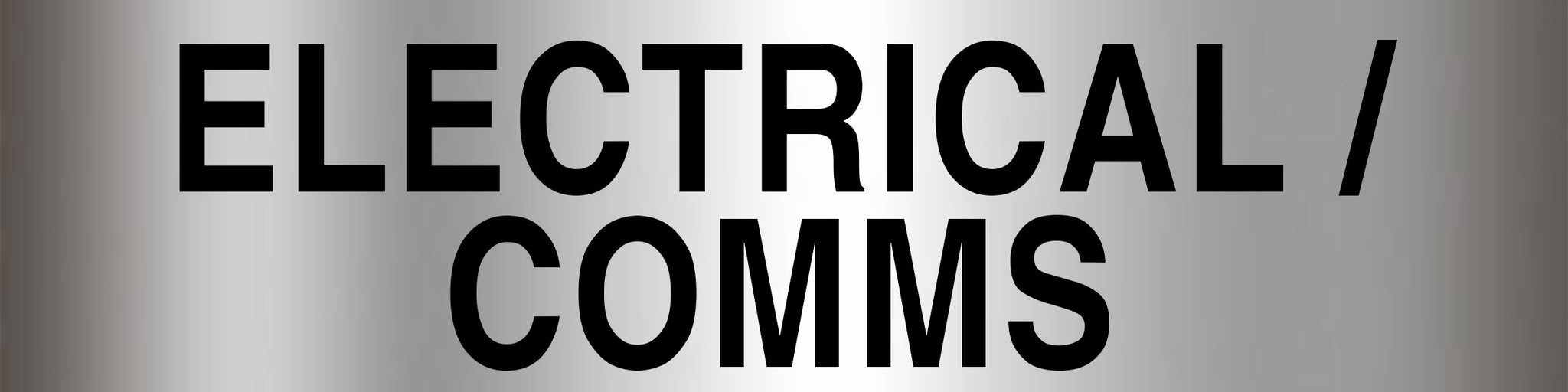 Aluminium Bractile Signs