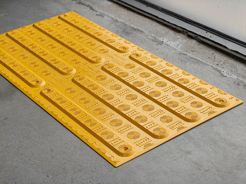 Tactile Ground Surface Directional Fibreglass Indicator – Bractile