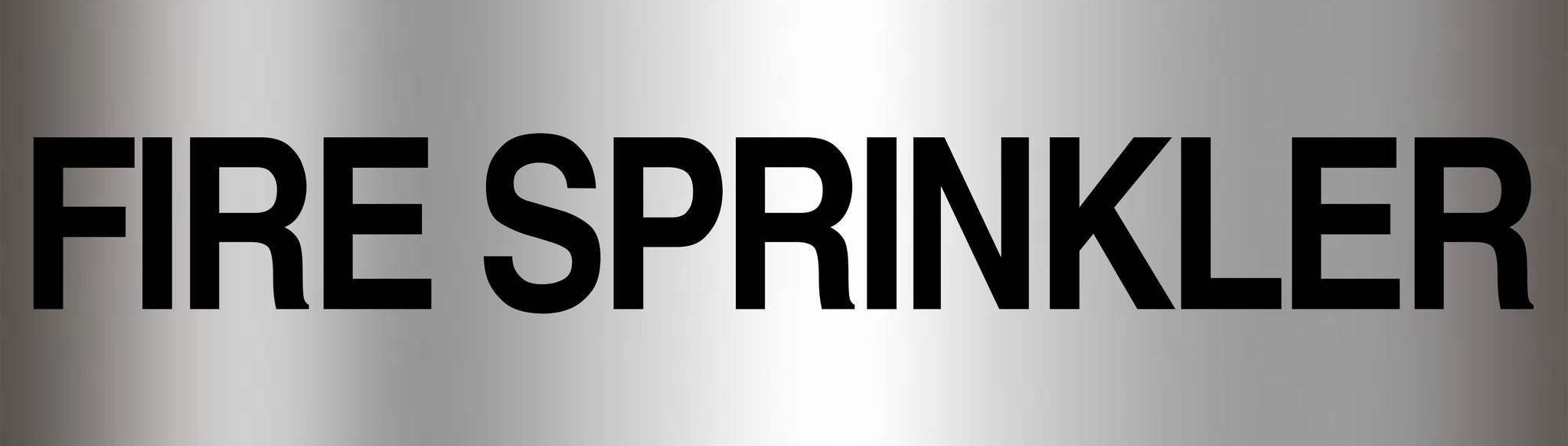 Fire Sprinkler Sign