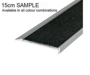 15cm SAMPLE - Non Slip Stair Nosing (2 Part System)