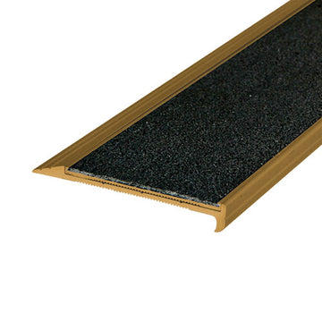 Non Slip Stair Nosing - Gold (2 Part System)