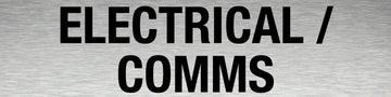 Electrical / Comms Communications Sign - Aluminium