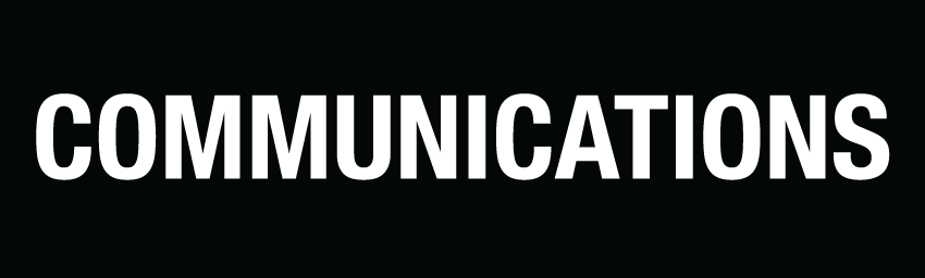 Communications Vinyl Sticker