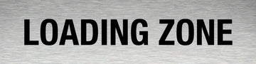 Loading Zone Sign - Aluminium