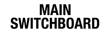 Main Switchboard Vinyl Sticker